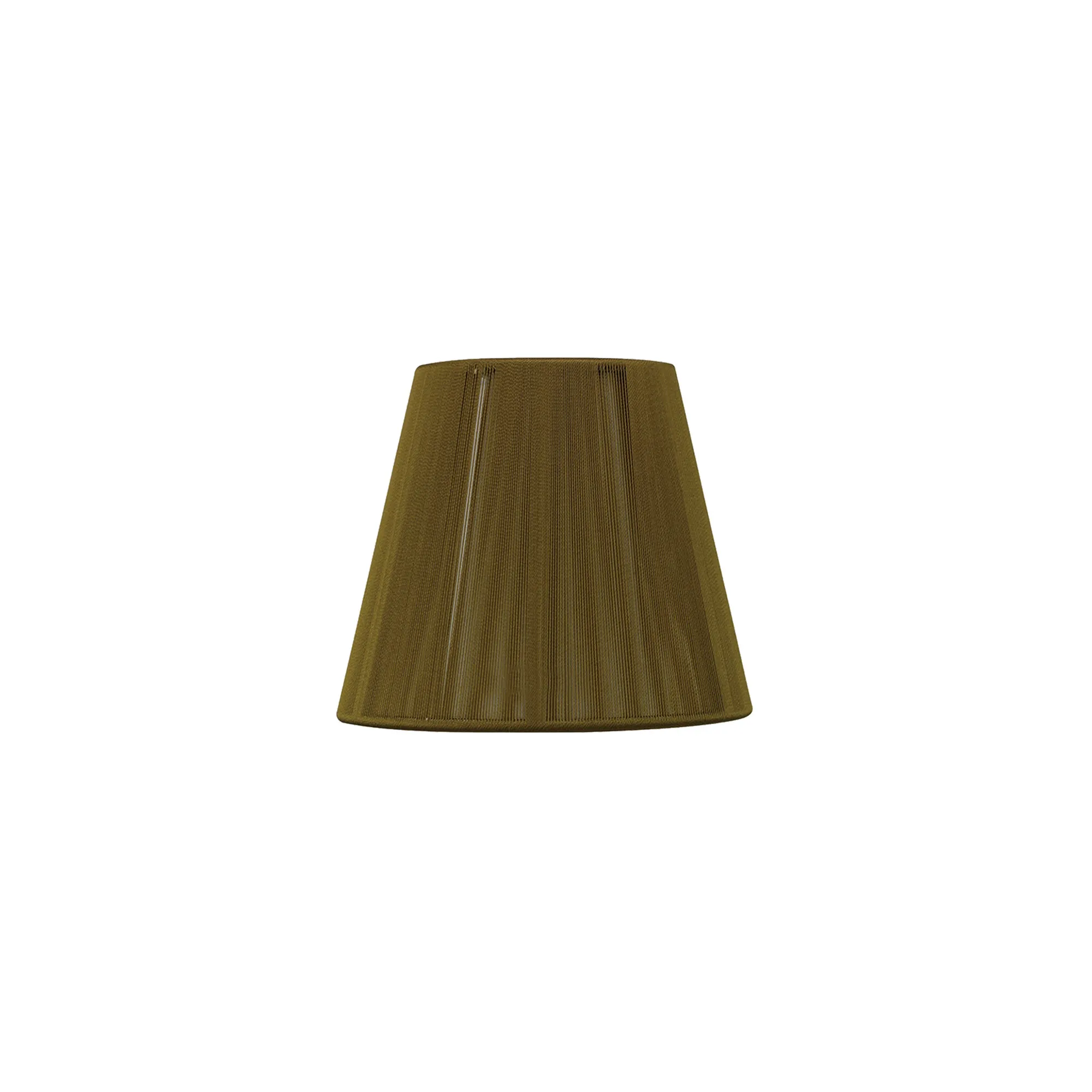 MS013  Silk String 13cm Clip-On Shade Olive